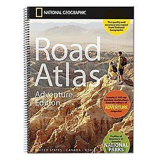 USA/UNITED STATES CANADA MEXICO Adventure Road Atlas by National 