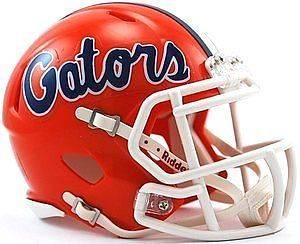   Gators Riddell NCAA Football Replica Revolution SPEED Mini Helmet