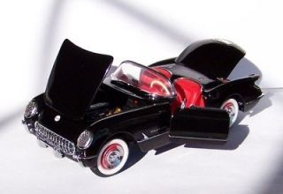 1954 Corvette in Black/Red Interior RARE LE of 500 pieces Frankli​n 