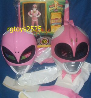 Mighty Morphin Power Rangers Deluxe Pink Ranger Costume Size 7 10 New 