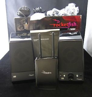 Rocketfish RF RBWS01 Rocketboost Wireless Speaker System (used/good 