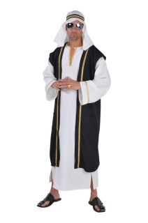 Deluxe ARAB , Oil Baron , Sheik   Quality Costume + headdress