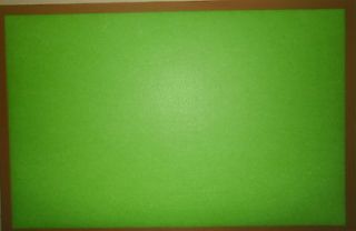 Large 17 x 23 Lime Green Felt Board/Reverse Side Dry Erase & Magnetic