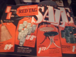 1958 Western Auto Red Tag Sale Catalog  Housewares, Appliances