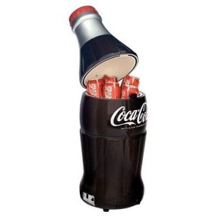 Coca Cola Retro 12 Can Mini Vending Machine Refrigerator Cooler