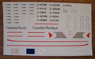   144 BOEING 737 200/300 CANADIAN PACIFIC AIR LINES #AHS4004 AIRFIX