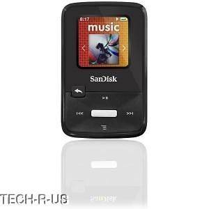SanDisk Sansa Clip Zip SDMX22 008G A5​7K 8 GB  Player   Black