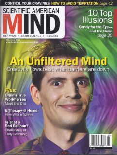 SCIENTIFIC AMERICAN MIND MAGAZINE An ulfiltered mind 10 top illusions 