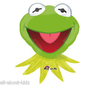The Muppets KERMIT the Frog Birthday XL Jumbo BALLOON Mylar Party 