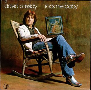 David Cassidy vinyl record LP Rock Me Baby USA