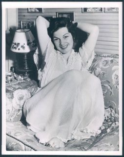 1955 Comedian George Jessel Lover Singer Dancer Abigail Adams News 