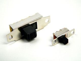 Schiebeschalte​r miniatur oder XXL switch Schalter Modellbau RC 100 