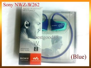 Sony NWZ W262 Digital Music Player  Water Resistant (Blue)