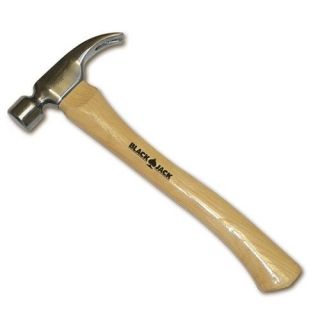 Woodworkers Curved Handle Smooth Face Hammer 16 OZ BJ16F