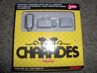 Charades Deluxe by Jam Games   2007 New in Box   READ DESCRIPTION