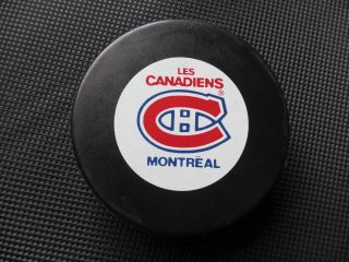 MONTREAL CANADIENS 1992 93 OFFICIAL NHL GAME PUCK