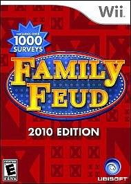 Family Feud 2010 Edition (Wii, 2009) Quick Shipping