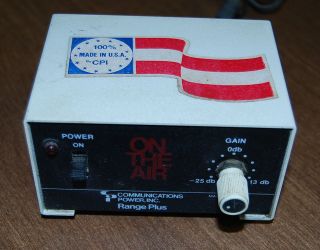 Vintage Communication Power Inc. CPI Range Plus Ham Radio Accessory?