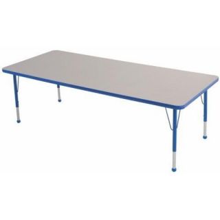 30x72 Rectangular Adjustable Activity School Classroom Table 15 23 