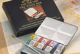   newton new artists watercolour lightweight bijou box from united