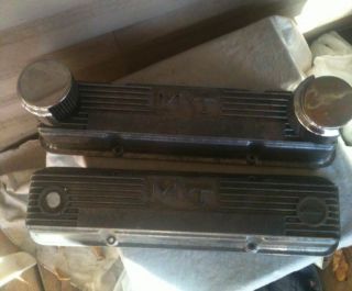 rat rod hot rod old school m/t chevy small block valve covers