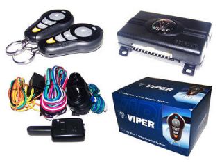 VIPER 350 Plus Security System/ Car Alarm With Keyless Entry/ 3 