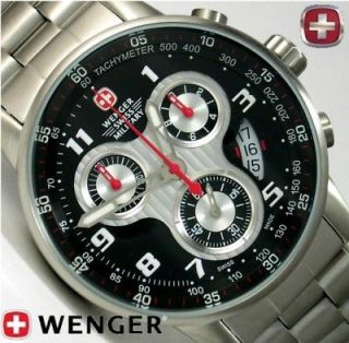 Wenger Swiss Army Knife XL Commando Chronograph Watch 944 NEW, MSRP $ 