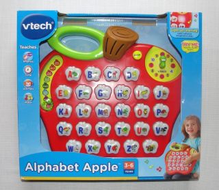 VTECH ALPHABET APPLE Learning Electronic Toy, NEW in Box