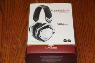 New V MODA Vmoda Crossfade LP Over Ear Metal Headphones w/ Case 