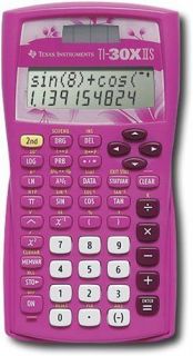 NEW Texas Instruments TI 30X IIS 2 Line Scientific Calculator Pink