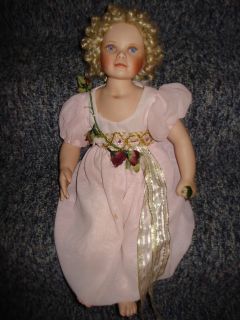 Patricia Rose 20 Porcelain/Bisq​ue Doll Signed and dated