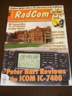 RADCOM   RADIO COMMUNICATION   ICOM IC 7400   OCT 2002