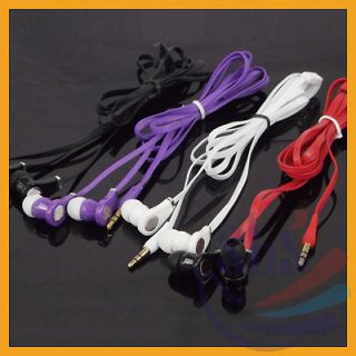 Red 3.5mm In Ear Earphone Headphone for PC Laptop  MP4 CD Player 