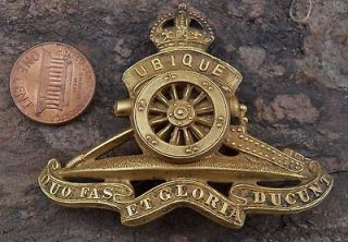 WW2 British Artillery Officer badge for beret hat and cap