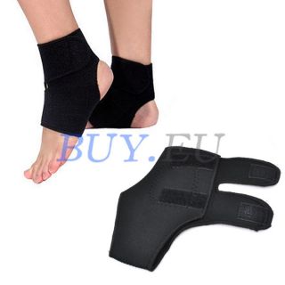 Self heating ankle guard Pad Protector Support pair