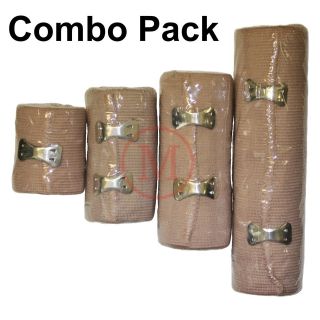   of 2 3 4 6 Ace Style Elastic Sports/Body Wrap Bandages Latex Free