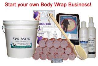 Body Wrap Business From Home   Spa Mud Body Wrap Kit   Lose Inches 