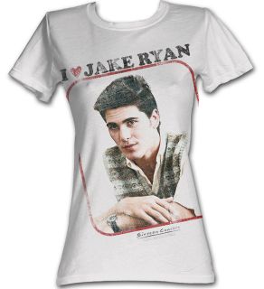 Sixteen Candles Juniors T Shirt – I love Jake Dirty White Tee Shirt