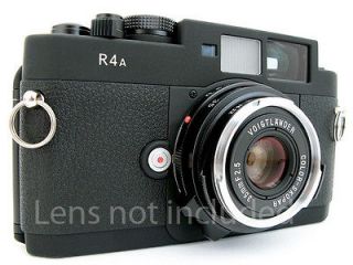 Voigtlander Bessa R4A Black 35mm Film Rangefinder Camera