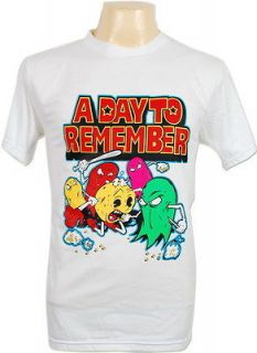 Day To Remember Pac Man Punk Emo Metal T Shirt XL