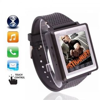   FM Bluetooth Sports Wrist Watch Touch  MP4 Player Cell Phone GIFT