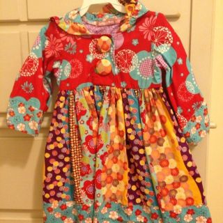 Jelly The Pug Boutique Dress Size 6 CUTE for thanksgiving