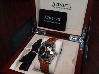 Azimuth Retrograde day night Watch