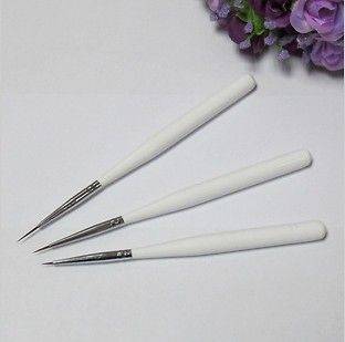 PCS Nail Art Tips Salon Builder Brush supplies nail pen