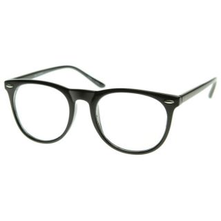   Collection Clear Lens Glasses Smart Nerd Rounded Thin Frame 8526
