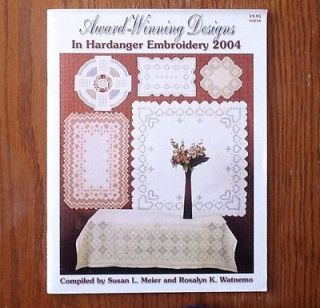   Designs In Hardanger Embroidery 2004 Nordic Needle Table Linens