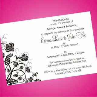 Personalised Wedding Stationery by Jumpfox   Classic