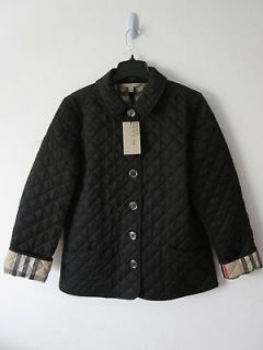 NWT Burberry Brit Diamond Quilted Jacket Black, size XS, S, L