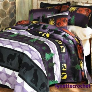 wolf bedding in Blankets & Throws