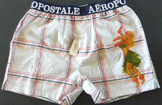 MENS AEROPOSTALE A 87 HAWAIIAN BOXER SHORTS SIZE S (28/30)